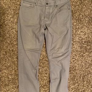 H&M men’s grey slim fit pants size 32